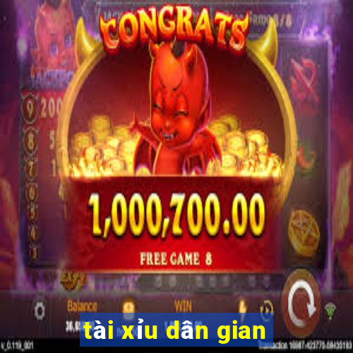 tài xỉu dân gian