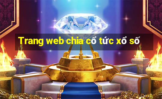 Trang web chia cổ tức xổ số