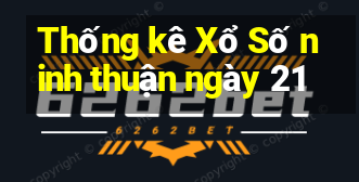 Thống kê Xổ Số ninh thuận ngày 21