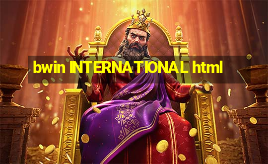 bwin INTERNATIONAL html