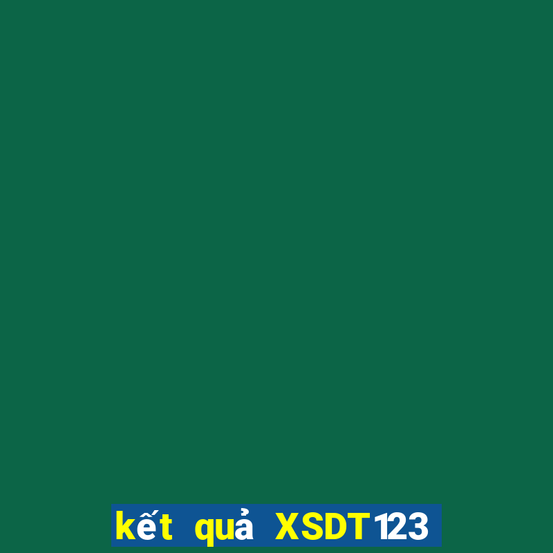 kết quả XSDT123 ngày 30