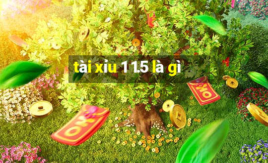 tài xỉu 1 1.5 là gì