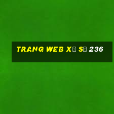 Trang web xổ số 236