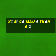 xổ số cà mau 4 tháng 2