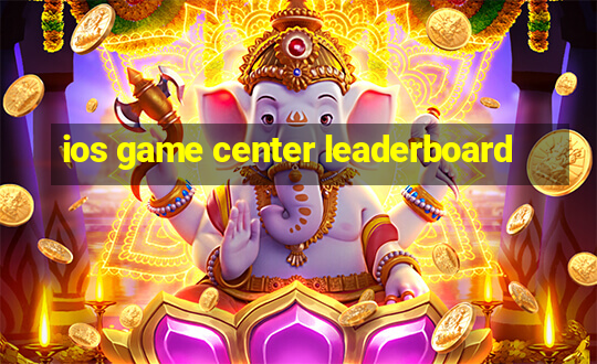 ios game center leaderboard