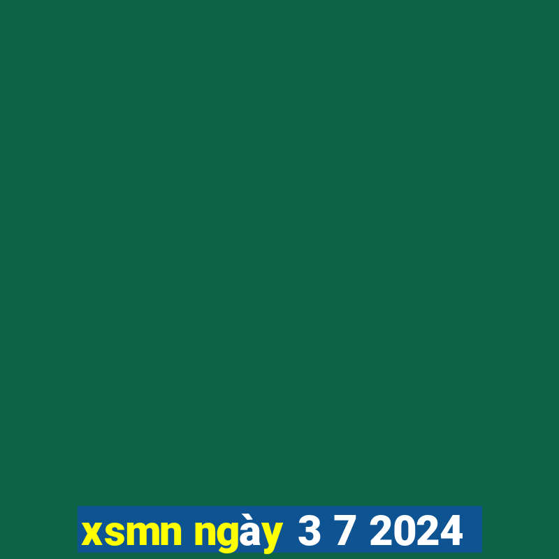 xsmn ngày 3 7 2024