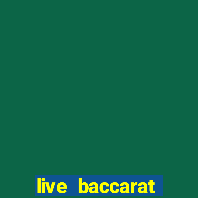 live baccarat casino site