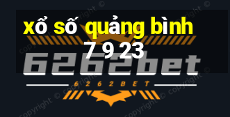 xổ số quảng bình 7 9 23