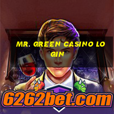 mr. green casino login