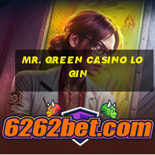 mr. green casino login