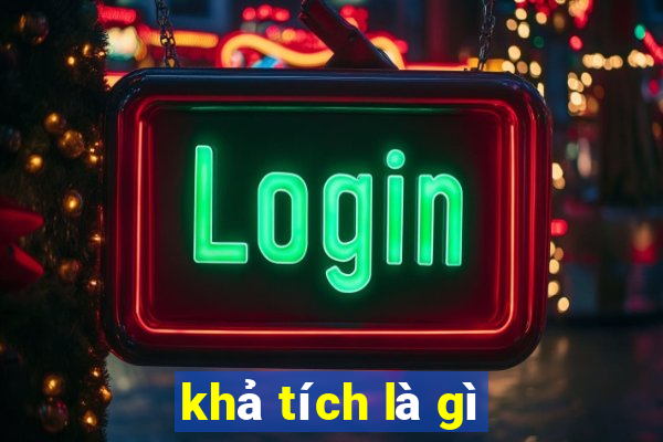 khả tích là gì