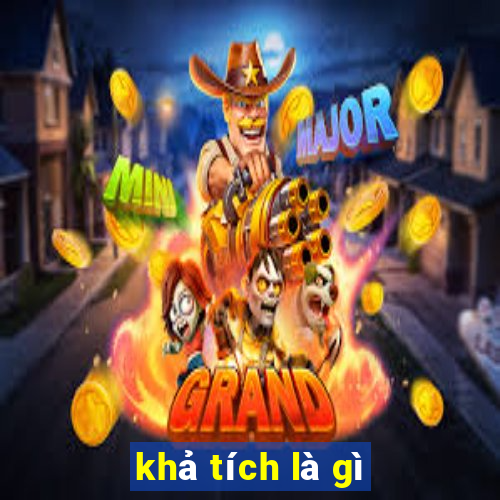 khả tích là gì