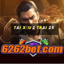 tài xỉu 2 trái 25