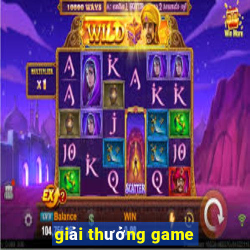 giải thưởng game