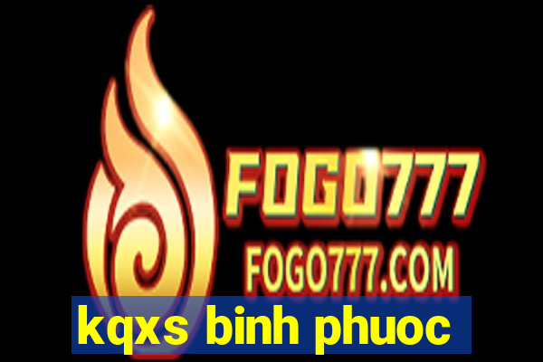 kqxs binh phuoc