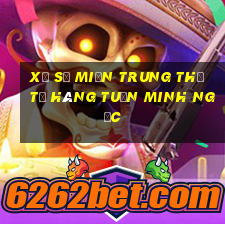 xổ số miền trung thứ tư hàng tuần minh ngọc