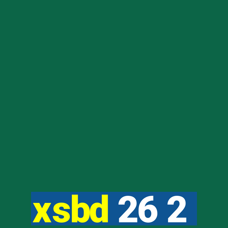 xsbd 26 2