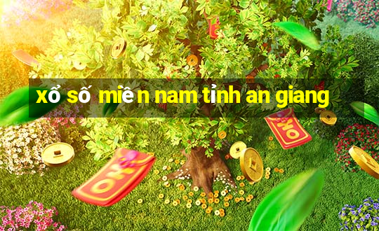 xổ số miền nam tỉnh an giang