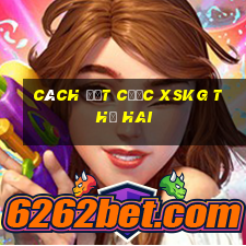 Cách đặt cược XSKG thứ hai