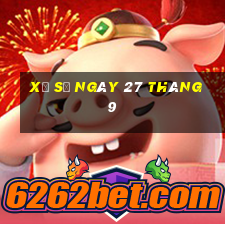 xổ số ngày 27 tháng 9