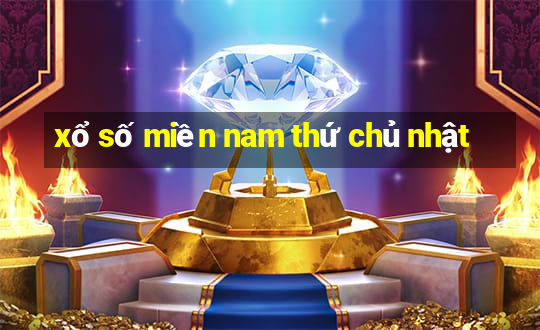 xổ số miền nam thứ chủ nhật