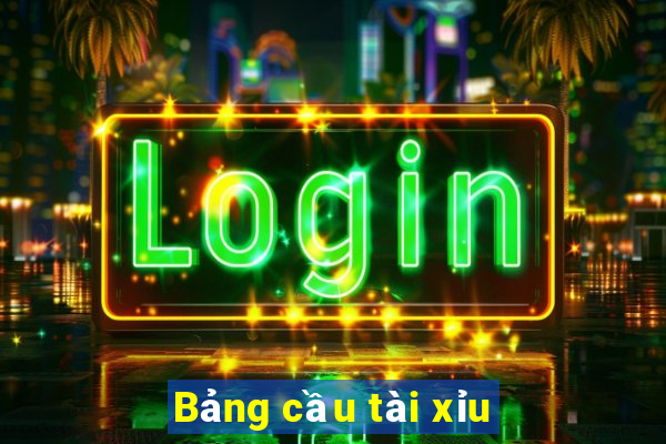 Bảng cầu tài xỉu