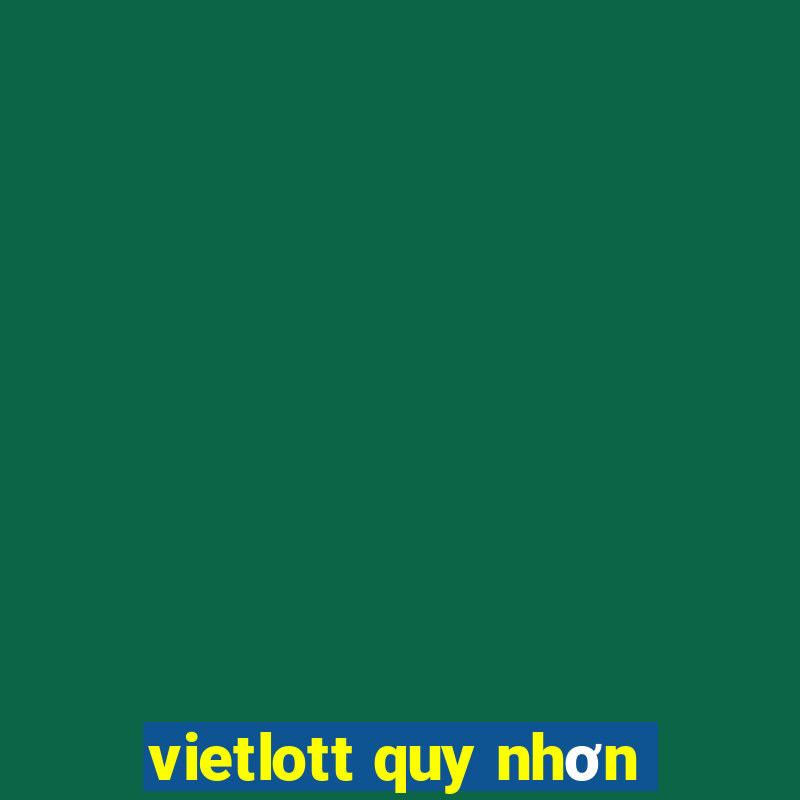 vietlott quy nhơn