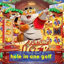 hole in one golf