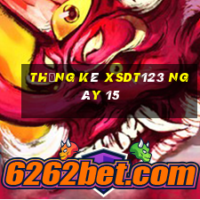 Thống kê XSDT123 ngày 15