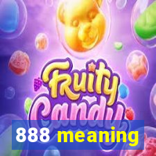 888 meaning