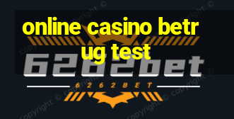 online casino betrug test