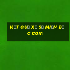 kết quả xổ số miền bắc com