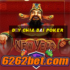 dạy chia bài poker