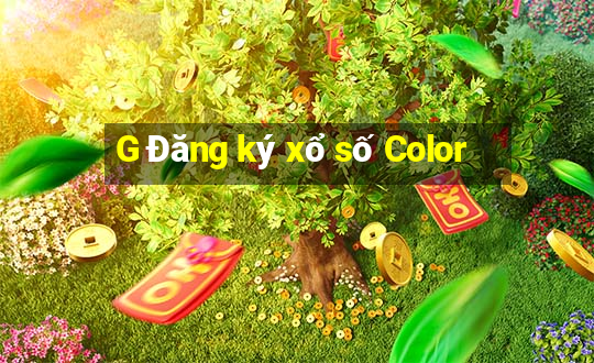 G Đăng ký xổ số Color