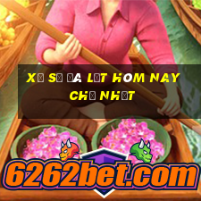 xổ số đà lạt hôm nay chủ nhật