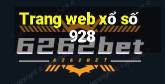 Trang web xổ số 928