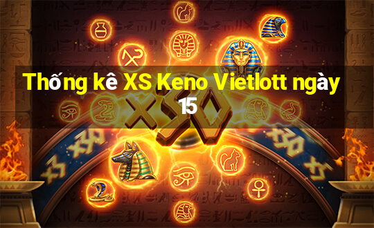 Thống kê XS Keno Vietlott ngày 15