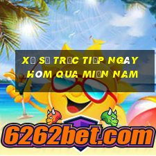 xổ số trực tiếp ngày hôm qua miền nam