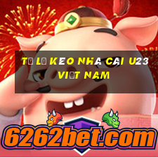 tỷ lệ kèo nhà cái u23 việt nam