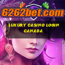 luxury casino login canada