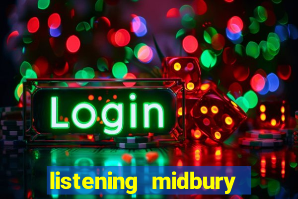 listening midbury drama club