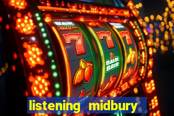 listening midbury drama club