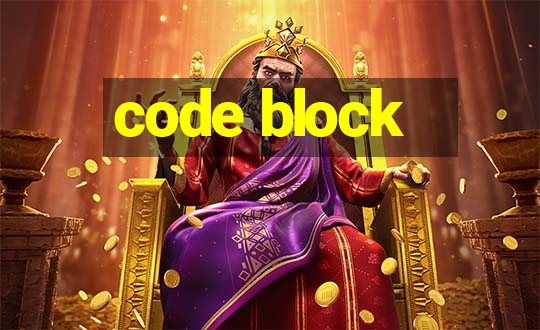 code block