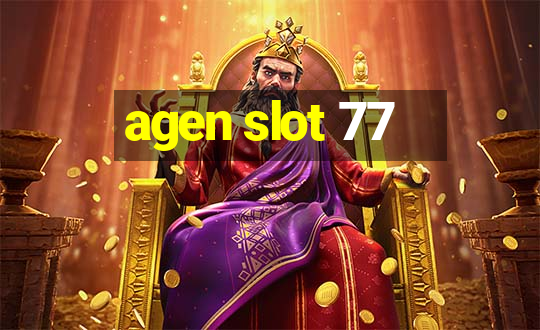 agen slot 77