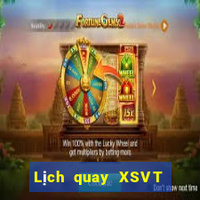 Lịch quay XSVT ngày 19