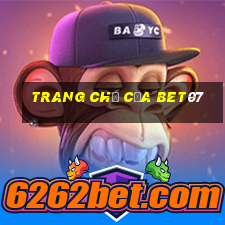 Trang chủ của bet07