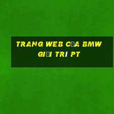 Trang web của BMW giải trí pt