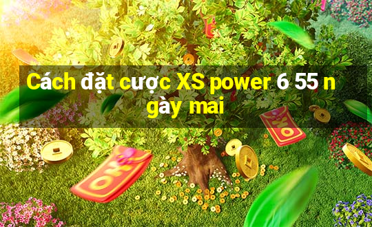 Cách đặt cược XS power 6 55 ngày mai