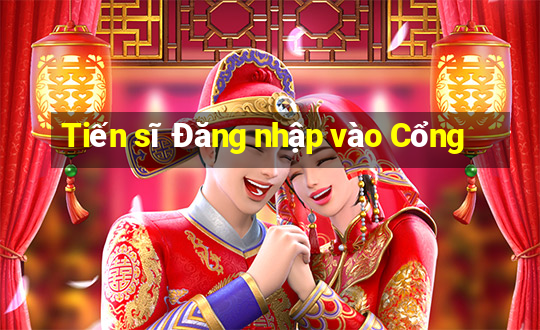 Tiến sĩ Đăng nhập vào Cổng