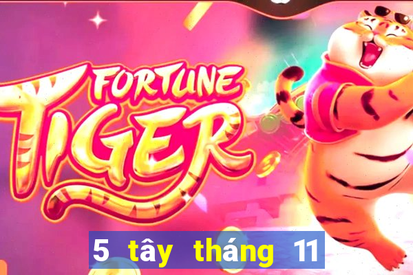 5 tây tháng 11 xổ số miền nam